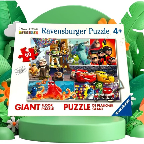 Ravens-burger Kids Giant Floor Puzzle Disney Pixar 60 Piece New - Picture 8 of 8